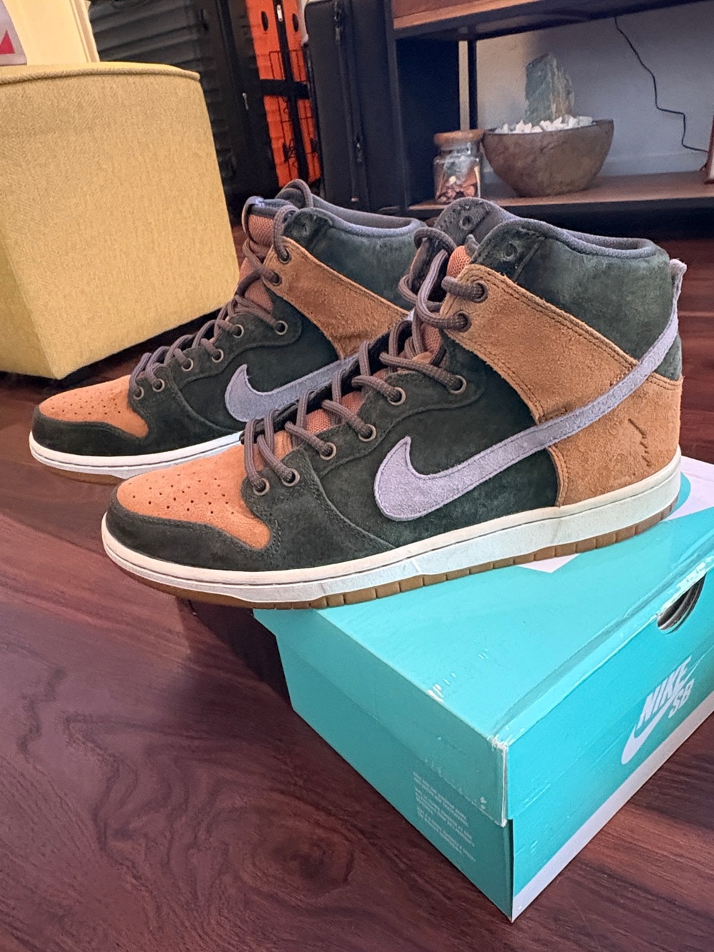 Nike Homegrown x SB Dunk PRM High Sequoia